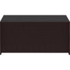 Lorell Essentials Series Rectangular Desk Shell - 60'' x 30''29.5'' Desk Shell, 1'' Top - Finish: Espresso