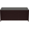 Lorell Essentials Series Rectangular Desk Shell - 72'' x 36''29.5'' Desk Shell, 1'' Top - Finish: Espresso