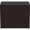 Lorell Essentials Series 2-Door Storage Cabinet - 36'' x 22.5''29.5'' Cabinet, 0.7'' Panel - 2 Door(s) - Material: Laminate - Finish: Espresso