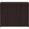 Lorell Essentials Series Box/Box/File Lateral File - 35.5'' x 22''29.5'' Lateral File, 1'' Side Panel - 4 x File, Box Drawer(s) - Finish: Espresso Laminate
