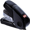 MAX Flat Clinch Mini Stapler - Staples Upto 25 Sheet - Black - 1 Each - Max