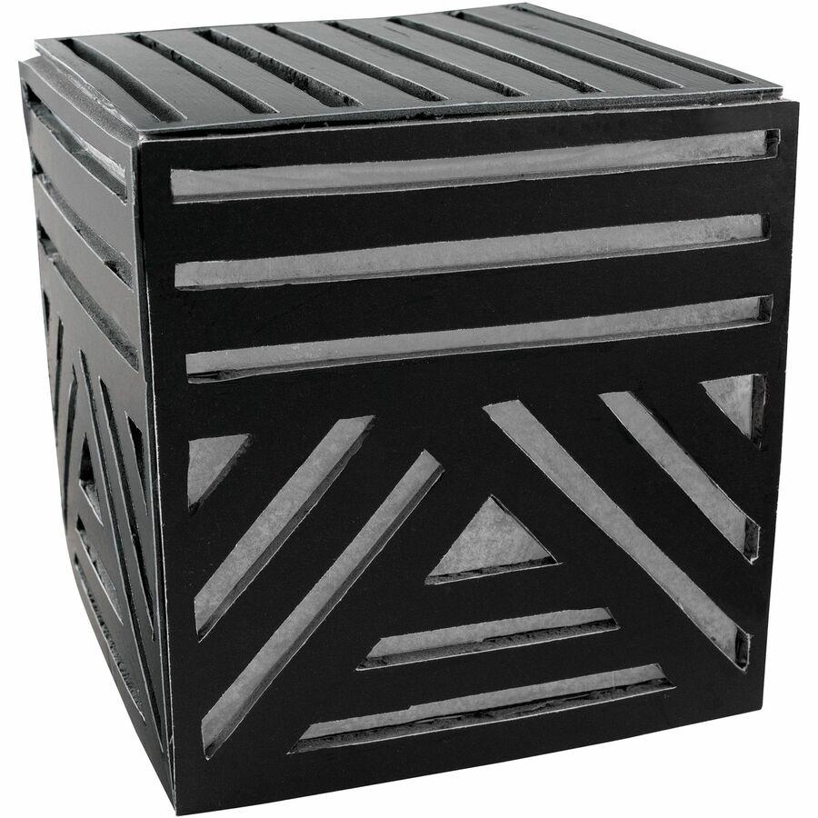 UCreate Foam Board - 30'' Height x 20'' Width x 187 mil Thickness x 0.60'' Length - Black - Foam - 10 / Carton