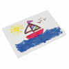 Pacon Gloss Coat Fingerpaint Paper - Plain - 22'' x 16'' - White Paper - Non Absorbant, Resist Bleed-through - Recycled - 100 / Pack