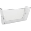 Deflecto EZ Link Stackable DocuPocket - 1 Compartment(s) - 7'' Height x 13'' Width x 4'' Depth - Stackable - Clear - Plastic - 1 Each - deflecto