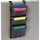 Deflecto Partition Pocket System - 3 Pocket(s) - 25'' Height x 12.6'' Width x 3.9'' Depth - Black - 3 / Set - deflecto