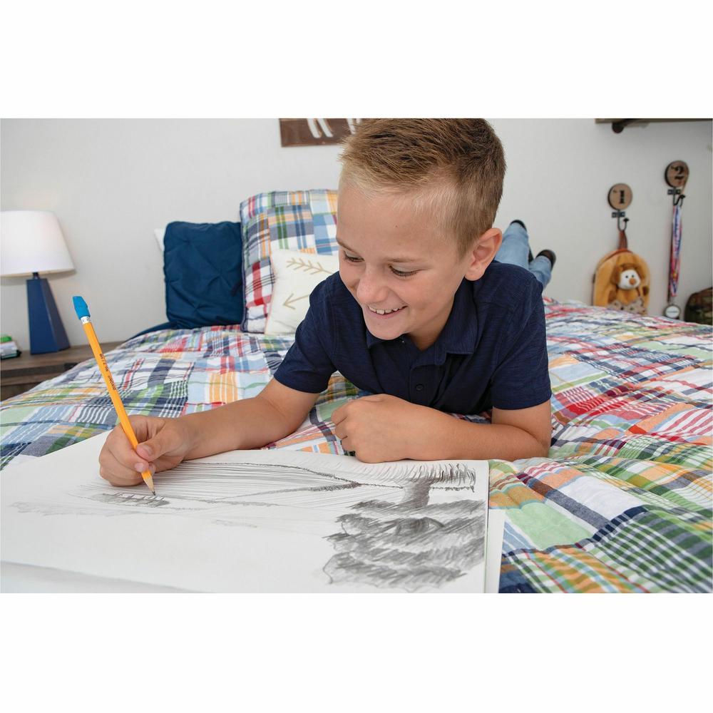 UCreate Medium Weight Sketch Pads - 50 Sheets - 18'' x 12'' - White Paper - Mediumweight, Acid-free - Recycled - 50 / Pad