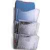 Officemate Unbreakable Wall File - 6.50'' Height x 13.75'' Width x 3'' Depth - Unbreakable - Clear - 1 Each