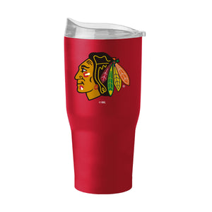 Chicago Blackhawks Tumbler 30oz Flipside Powder Coat - Logo Brands