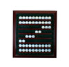 80 Golf Ball Cabinet Style Display Case with Cherry Moulding