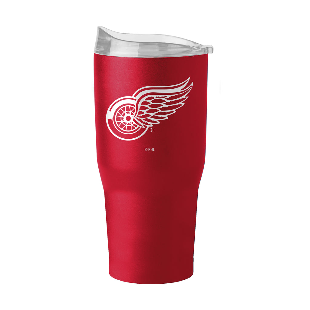 Detroit Red Wings Tumbler 30oz Flipside Powder Coat - Logo Brands