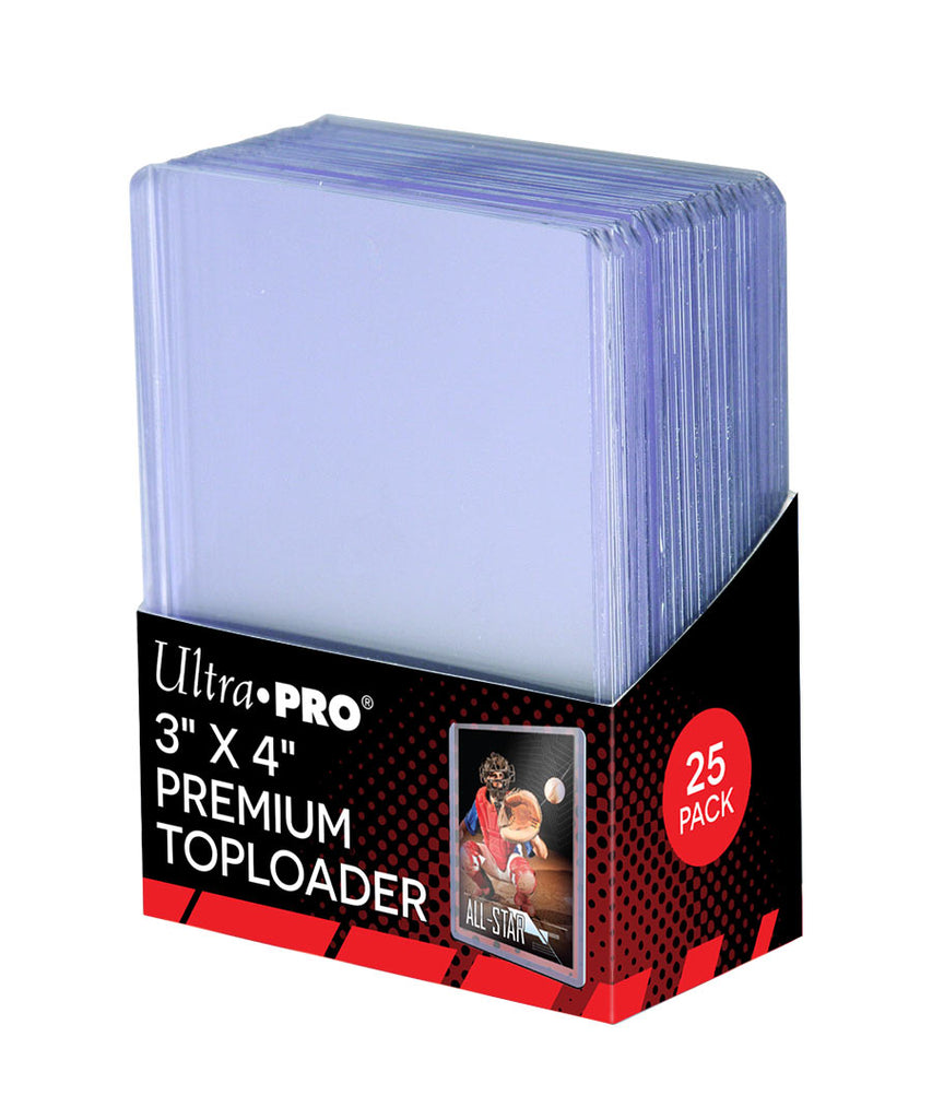 Toploader - 3x4 Clear Premium (25 per pack) - Ultra Pro