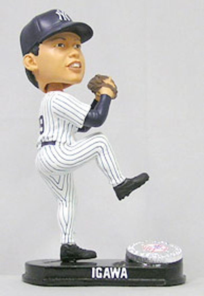 New York Yankees Kei Igawa Forever Collectibles Blatinum Bobblehead (Home) - Forever Collectibles