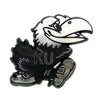 Kansas Jayhawks Auto Emblem - Silver - Team Promark