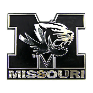 Missouri Tigers Auto Emblem - Silver - Team Promark