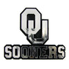 Oklahoma Sooners Auto Emblem - Silver - Team Promark