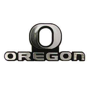 Oregon Ducks Auto Emblem - Silver - Team Promark