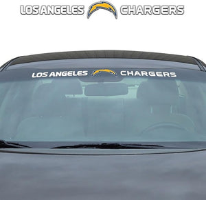 Los Angeles Chargers Decal 35x4 Windshield Style - Team Promark