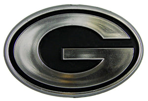 Green Bay Packers Auto Emblem - Silver - Team Promark