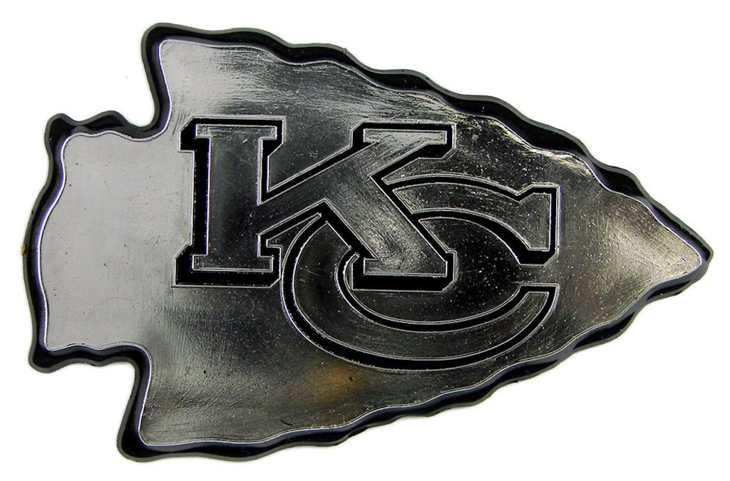 Kansas City Chiefs Auto Emblem - Silver - Team Promark