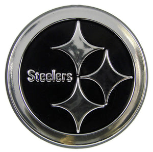 Pittsburgh Steelers Auto Emblem - Silver - Team Promark