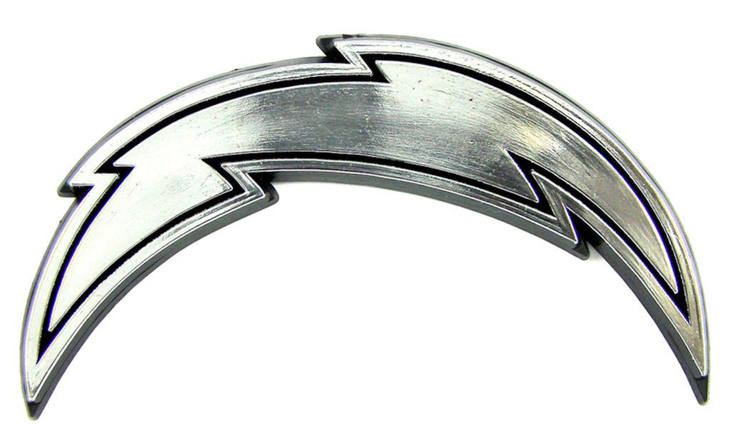 Los Angeles Chargers Auto Emblem - Silver - Team Promark