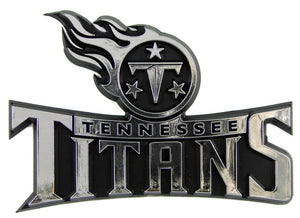 Tennessee Titans Auto Emblem - Silver - Team Promark