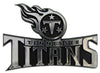 Tennessee Titans Auto Emblem - Silver - Team Promark