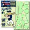 Milwaukee Brewers Decal Lil Buddy Glow in the Dark Kit - Team Promark