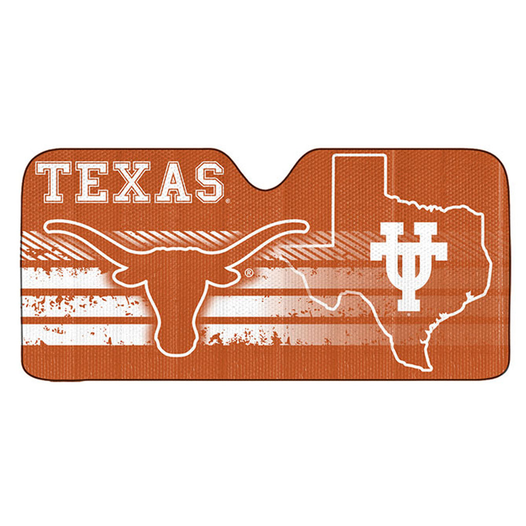 Texas Longhorns Auto Sun Shade 59x27 - Team Promark