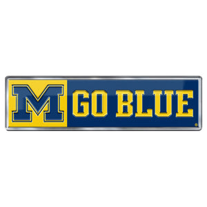 Michigan Wolverines Auto Emblem Color Alternate Logo - Team Promark