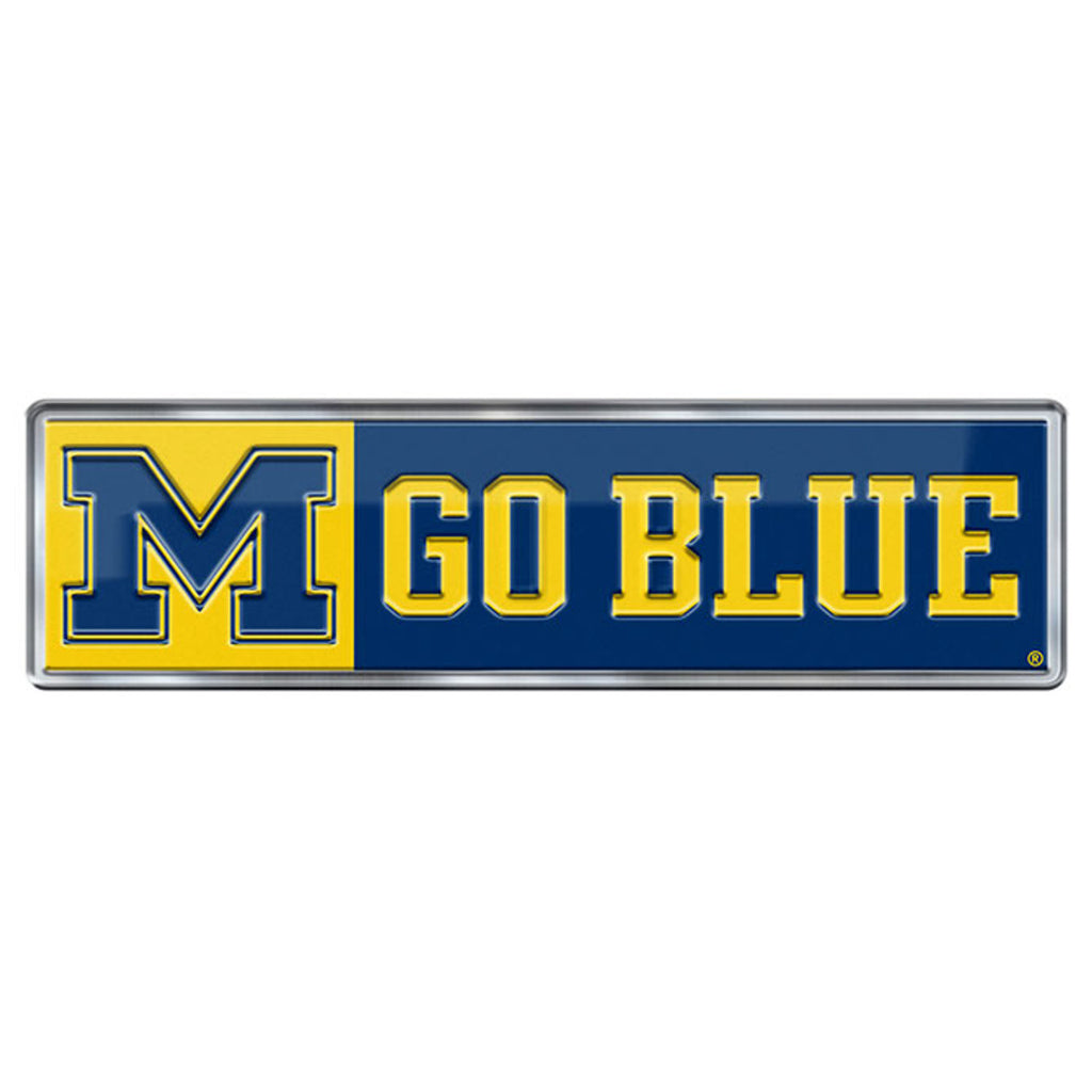 Michigan Wolverines Auto Emblem Color Alternate Logo - Team Promark