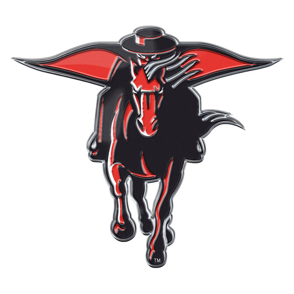 Texas Tech Red Raiders Auto Emblem Color Alternate Logo - Team Promark