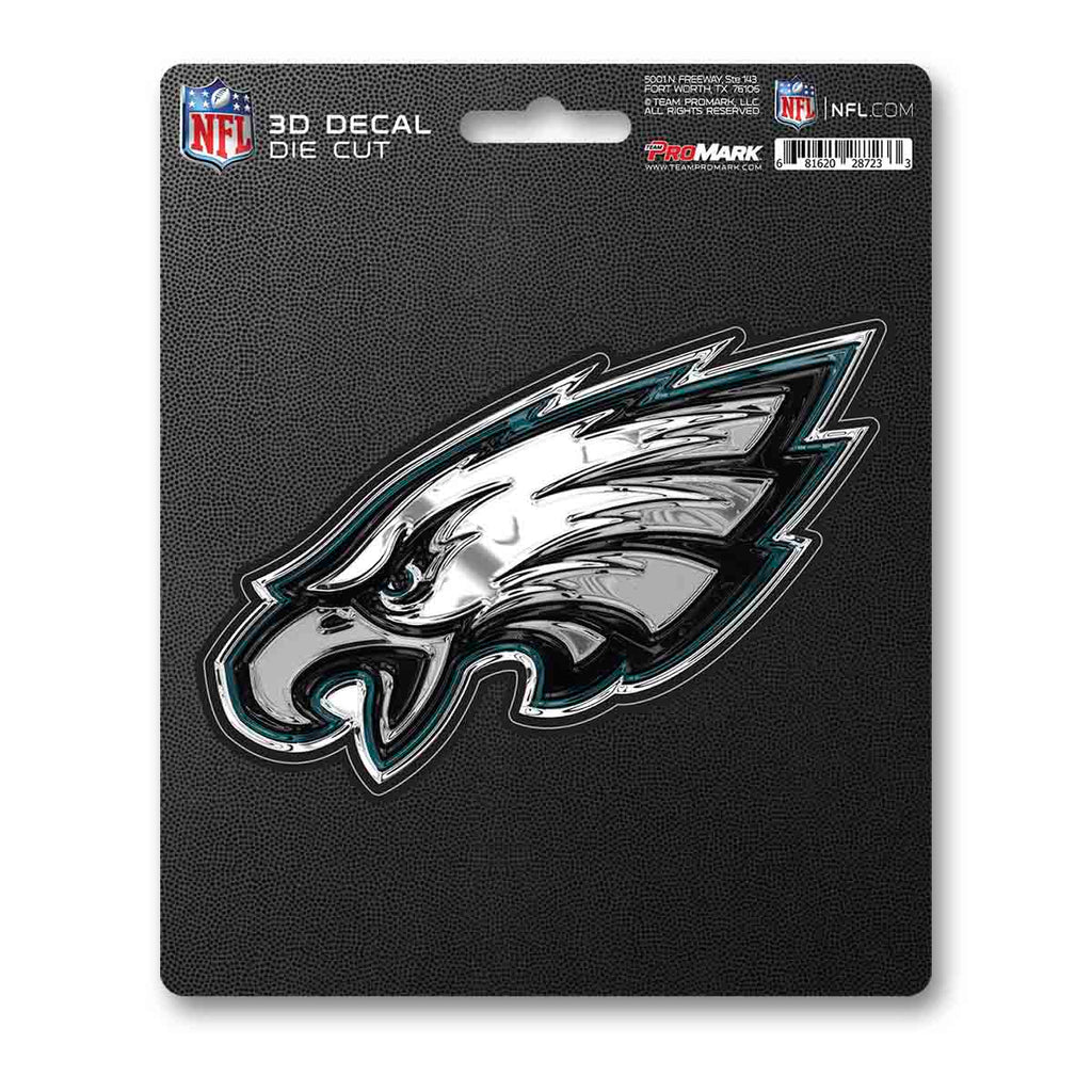 Philadelphia Eagles Decal 5x8 Die Cut 3D Logo Design - Fan Mats