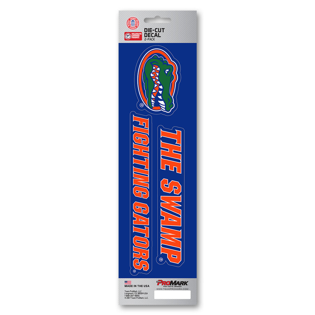 Florida Gators Decal Die Cut Slogan Pack - Team Promark