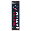 Houston Texans Decal Die Cut Slogan Pack - Team Promark