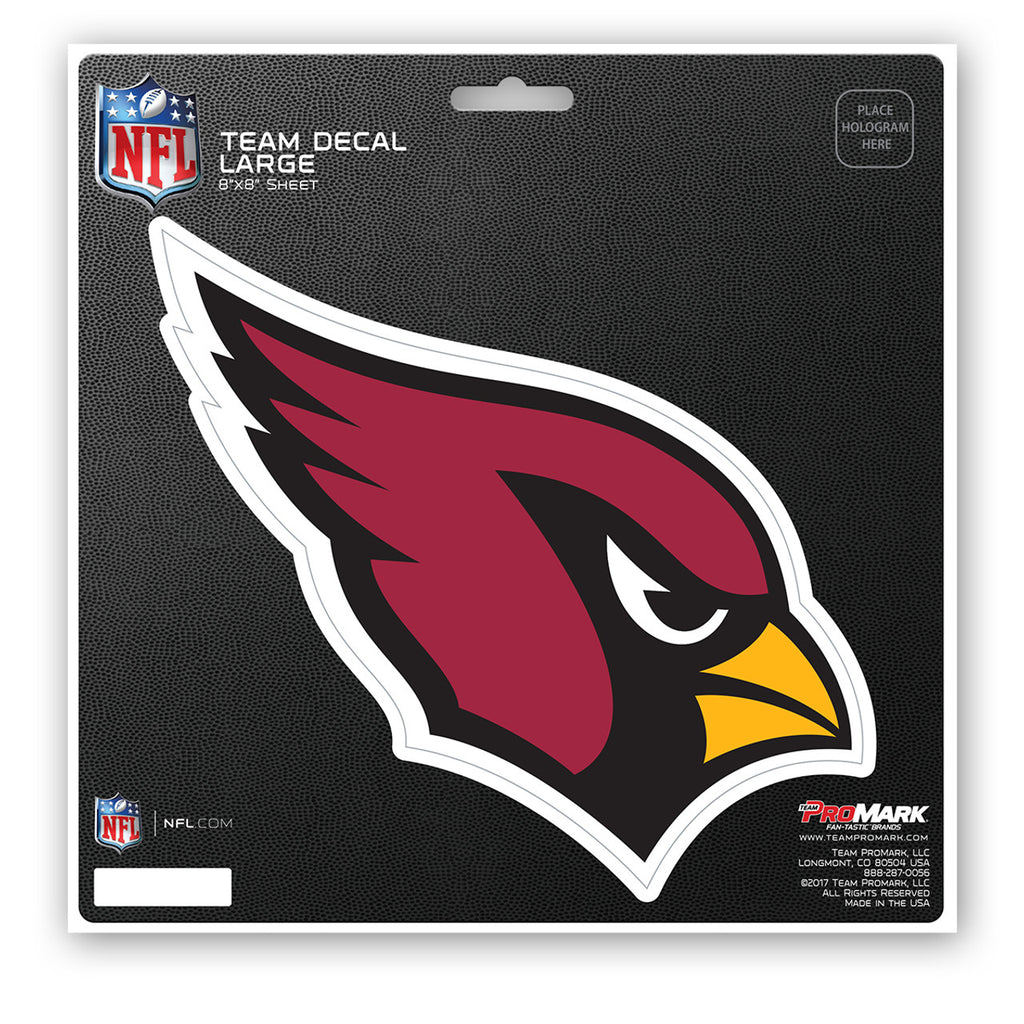 Arizona Cardinals Decal 8x8 Die Cut - Team Promark