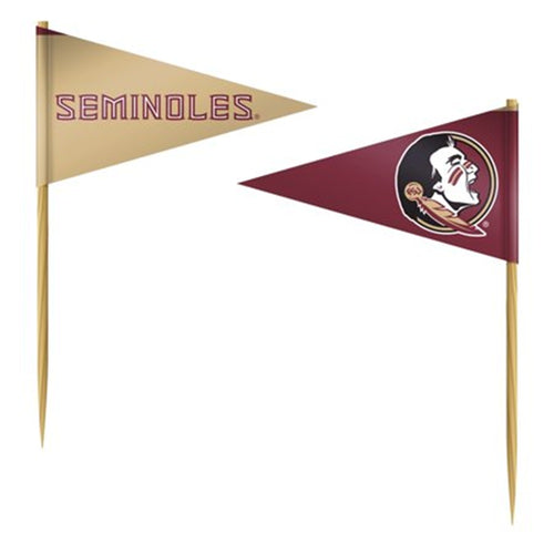 Florida State Seminoles Toothpicks 36 Piece Pennant Style FanPicks -