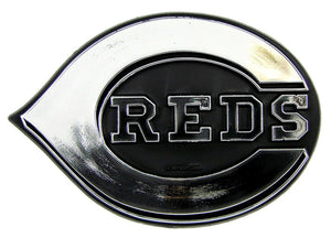 Cincinnati Reds Auto Emblem - Silver - Special Order - Team Promark