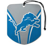 Detroit Lions Air Freshener Shield Design 2 Pack - Team Promark