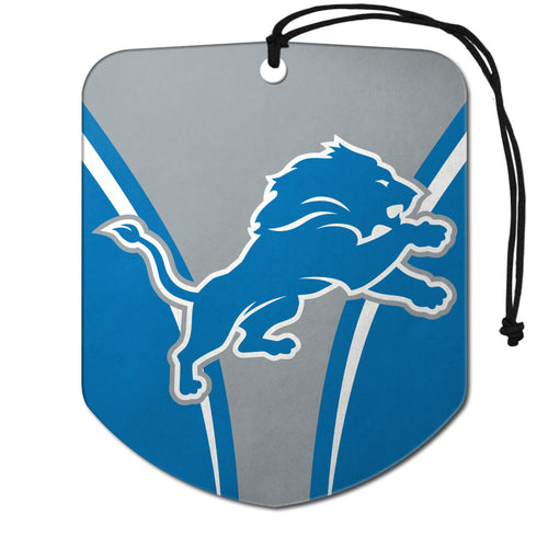 Detroit Lions Air Freshener Shield Design 2 Pack - Team Promark