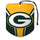 Green Bay Packers Air Freshener Shield Design 2 Pack -