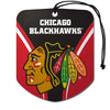 Chicago Blackhawks Air Freshener Shield Design 2 Pack - Team Promark