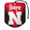 Nebraska Cornhuskers Air Freshener Shield Design 2 Pack - Team Promark