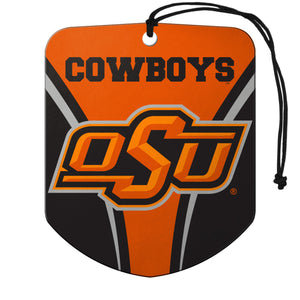 Oklahoma State Cowboys Air Freshener Shield Design 2 Pack - Special Order - Team Promark