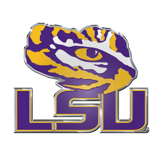 LSU Tigers Auto Emblem - Color - Team Promark