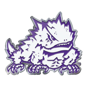 TCU Horned Frogs Auto Emblem Color - Team Promark