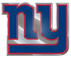 New York Giants Auto Emblem - Color - Team Promark