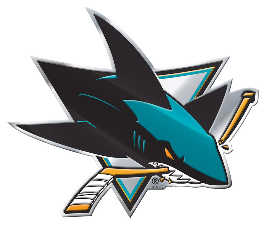 San Jose Sharks Auto Emblem - Color - Team Promark