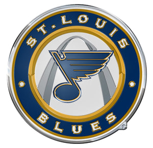 St. Louis Blues Auto Emblem - Color - Team Promark
