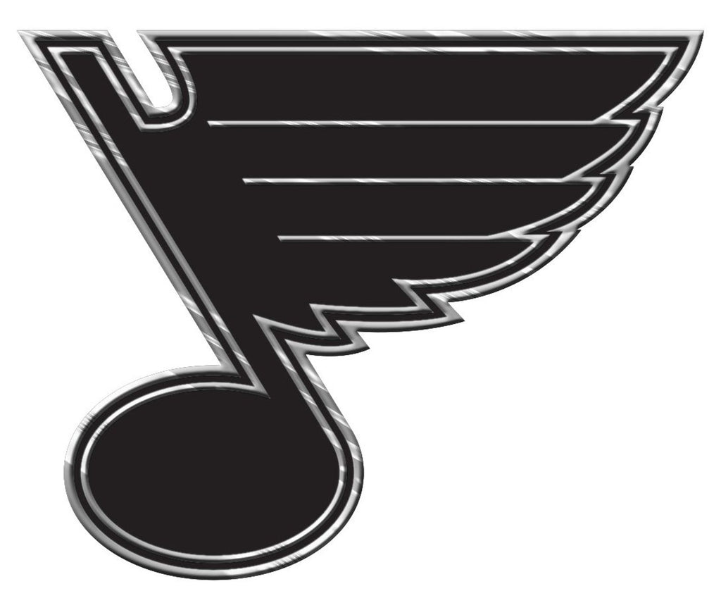 St. Louis Blues Auto Emblem - Silver - Team Promark